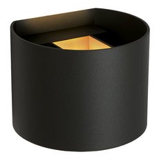 Светильник для ванной комнаты с арматурой чёрного цвета, металлическими плафонами Lucide 69201/06/30