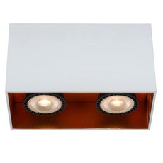 Точечный светильник с арматурой белого цвета, плафонами белого цвета Lucide 22966/02/31
