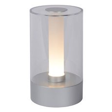 Настольная лампа с стеклянными плафонами прозрачного цвета Lucide 26501/03/12