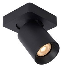 Точечный светильник с арматурой чёрного цвета, плафонами чёрного цвета Lucide 09929/05/30
