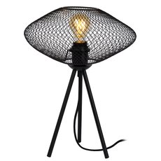 Настольная лампа с арматурой чёрного цвета, металлическими плафонами Lucide 21523/01/30