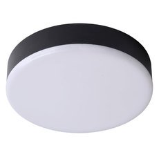 Светильник для ванной комнаты с арматурой чёрного цвета, плафонами белого цвета Lucide 28112/30/30