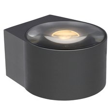 Светильник для ванной комнаты с арматурой чёрного цвета, металлическими плафонами Lucide 27220/12/30