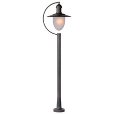 Светильник для уличного освещения с арматурой коричневого цвета, стеклянными плафонами Lucide 11873/01/97