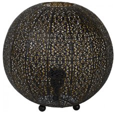 Настольная лампа с арматурой чёрного цвета, металлическими плафонами Lucide 78583/34/30