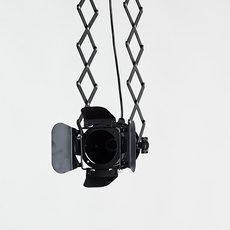 Светильник с арматурой чёрного цвета, металлическими плафонами BLS 30287