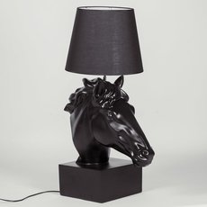 Настольная лампа с арматурой чёрного цвета, плафонами чёрного цвета BLS 12246