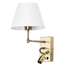 Бра с абажуром Arte Lamp A2581AP-2AB