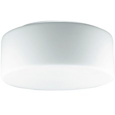 Настенно-потолочный светильник с стеклянными плафонами белого цвета Arte Lamp A7730PL-2WH