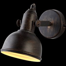 Спот с плафонами коричневого цвета Arte Lamp A5213AP-1BR
