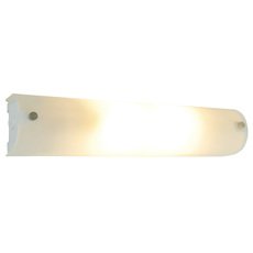 Светильник для ванной комнаты с арматурой никеля цвета, плафонами белого цвета Arte Lamp A4101AP-2WH
