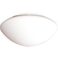 Настенно-потолочный светильник с стеклянными плафонами белого цвета Arte Lamp A7930AP-2WH
