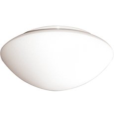 Настенно-потолочный светильник с стеклянными плафонами белого цвета Arte Lamp A7925AP-1WH