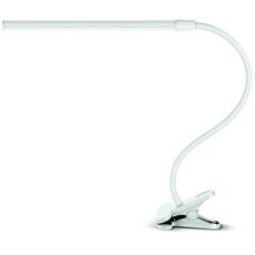 Настольная лампа с арматурой белого цвета, пластиковыми плафонами Arte Lamp A1106LT-1WH