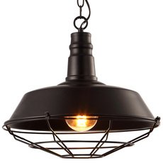 Светильник с арматурой чёрного цвета Arte Lamp A9183SP-1BK