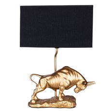 Настольная лампа с текстильными плафонами чёрного цвета Arte Lamp A4014LT-1GO