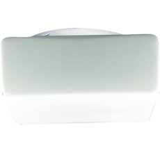 Настенно-потолочный светильник с стеклянными плафонами белого цвета Arte Lamp A7420PL-1WH