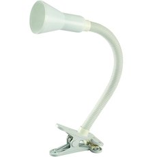 Настольная лампа с арматурой белого цвета, плафонами белого цвета Arte Lamp A1210LT-1WH