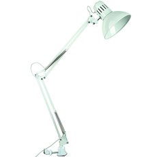 Настольная лампа с арматурой белого цвета, плафонами белого цвета Arte Lamp A6068LT-1WH