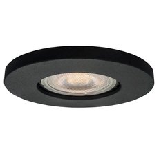 Точечный светильник с металлическими плафонами чёрного цвета DENKIRS DK2030-BK