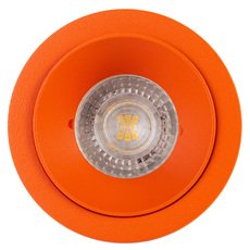Точечный светильник с плафонами оранжевого цвета DENKIRS DK2026-OR