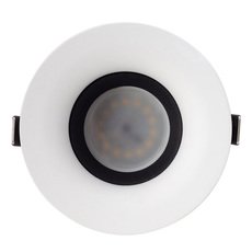 Точечный светильник с гипсовыми плафонами белого цвета DENKIRS DK5003-GY