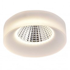 Точечный светильник с арматурой белого цвета, плафонами белого цвета DENKIRS DK4007-FR