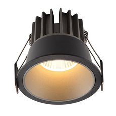 Точечный светильник с арматурой чёрного цвета DENKIRS DK4500-BG