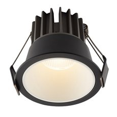 Точечный светильник с арматурой чёрного цвета, металлическими плафонами DENKIRS DK4500-BW