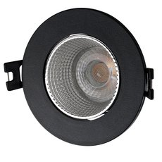 Точечный светильник для гипсокарт. потолков DENKIRS DK3061-BK+CH