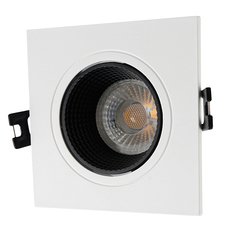 Точечный светильник с арматурой белого цвета DENKIRS DK3071-WH+BK