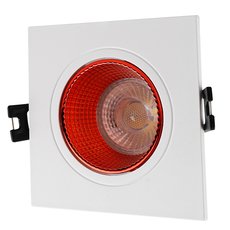 Точечный светильник с арматурой белого цвета DENKIRS DK3071-WH+RD