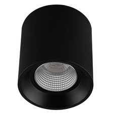 Точечный светильник с пластиковыми плафонами чёрного цвета DENKIRS DK3090-BK+CH