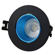 Точечный светильник с пластиковыми плафонами DENKIRS DK3061-BK+СY