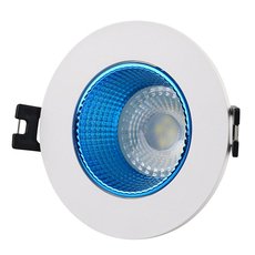 Точечный светильник с арматурой белого цвета DENKIRS DK3061-WH+СY
