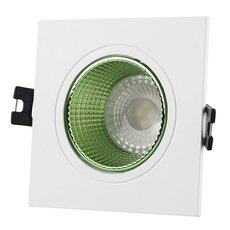 Точечный светильник с арматурой белого цвета DENKIRS DK3071-WH+GR