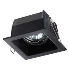 Точечный светильник с арматурой чёрного цвета Novotech 370842