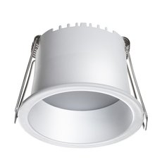 Точечный светильник с арматурой белого цвета, металлическими плафонами Novotech 358897
