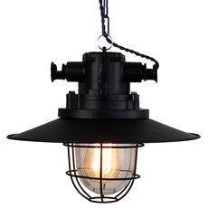 Светильник с арматурой чёрного цвета, стеклянными плафонами Lussole LSP-9896