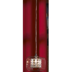 Светильник с арматурой хрома цвета, стеклянными плафонами Lussole LSC-8006-01