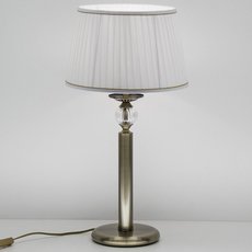 Настольная лампа с арматурой бронзы цвета, текстильными плафонами Citilux CL433813