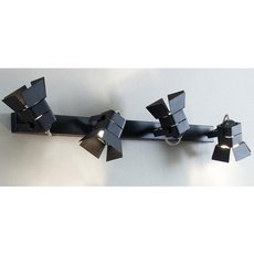 Спот с металлическими плафонами чёрного цвета Citilux CL526542S