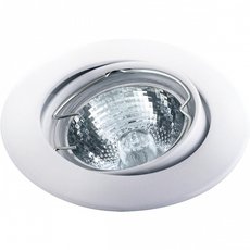 Точечный светильник с арматурой белого цвета, металлическими плафонами Escada 111004