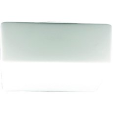 Настенно-потолочный светильник с стеклянными плафонами белого цвета Arte Lamp A7424PL-1WH