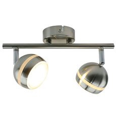 Спот с металлическими плафонами Arte Lamp A6009PL-2SS