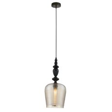 Светильник с арматурой чёрного цвета, стеклянными плафонами Favourite 2334-1P