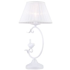 Настольная лампа с плафонами белого цвета Favourite 1836-1T