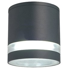 Светильник для уличного освещения с арматурой чёрного цвета, плафонами прозрачного цвета Favourite 1830-1U