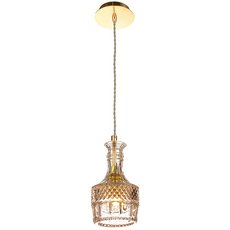 Светильник с плафонами янтарного цвета Favourite 1858-1P