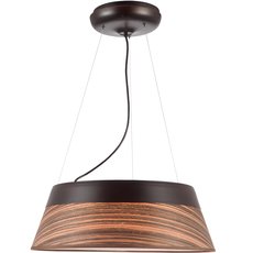 Светильник с арматурой коричневого цвета, плафонами коричневого цвета Favourite 1356-5PC